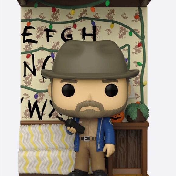 Funko Pop Deluxe Stranger Things Exclusive Byers House HOPPER - Picture 1 of 9